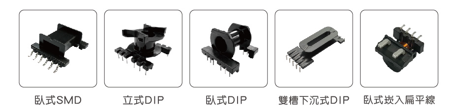 變壓器線架的外觀類型